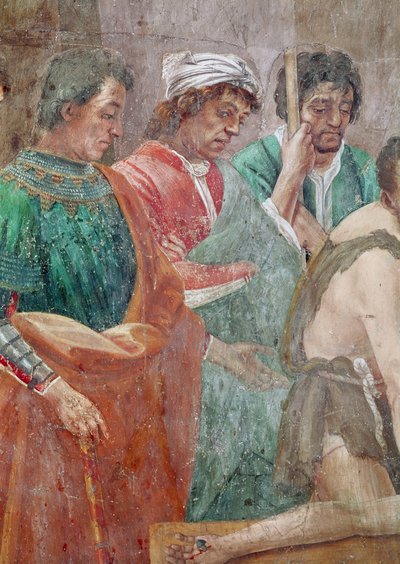 Detail der Kreuzigung des Heiligen Petrus, ca. 1480 (Detail) von Filippino Lippi
